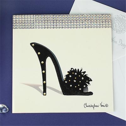 [CVD] Black Shoe Card