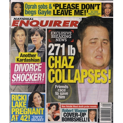 National Enquirer (주간) : 2011년 12월 05일자.