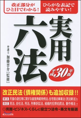 平30 實用六法