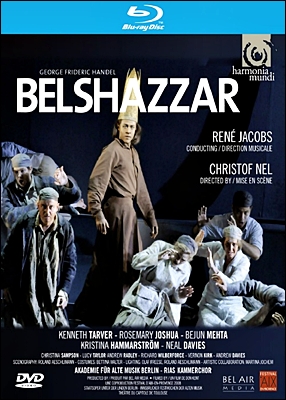Rene Jacobs 헨델: 오라토리오 `벨샤자르` (Handel: Belshazzar) 르네 야콥스 [Blu-ray]