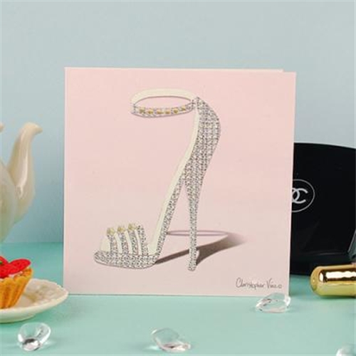 [CVD] Diamond Slipper Pink Card