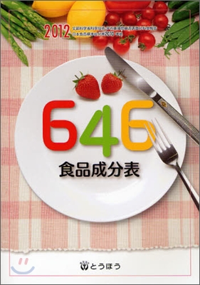 646食品成分表 2012