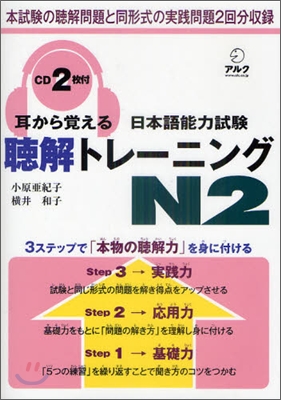 耳から覺える日本語能力試驗聽解トレ-ニング N2