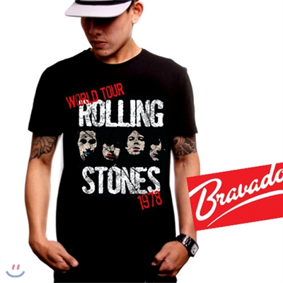 롤링 스톤스 (The Rolling Stones) World Tour 312720115 남녀공용 티셔츠