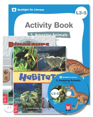 Spotlight On Literacy Level 3-5   Amazing Animals 세트