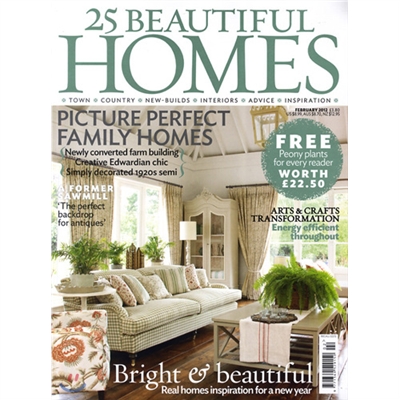 25 Beautiful Homes UK (월간) : 2012년 02월