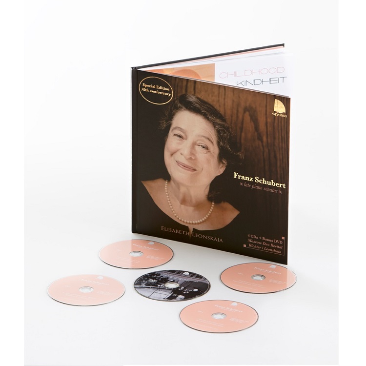 Elisabeth Leonskaja 슈베르트: 후기 피아노 소나타집 (Schubert: Late Piano Sonatas) [4CD+Bonus DVD 럭셔리 에디션]
