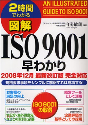 圖解ISO9001早わかり2008年12月最新改訂版完全對應 規格要求事項をシンプルに解釋すれば成功する!