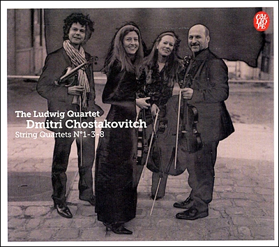 Ludwig Quartet 쇼스타코비치: 현악사중주 1, 2, 8번 (Shostakovich: String Quartet Op.49, Op.73, Op.110) 
