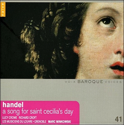 Marc Minkowski 헨델: 성 세실리아의 날을 위한 송가 (Handel : A Song for Saint Cecilia&#39;s Day) 