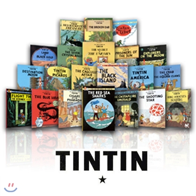 The Adventures of Tintin 틴틴 21종 Set (Paperback(21))