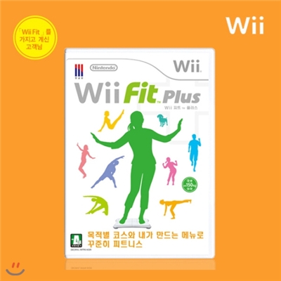 [Wii]Wii Fit plus (위핏플러스) 소프트웨어 단품(번들판)