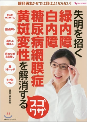 しあわせMOOK 失明を招く 綠內障 白內障 糖尿病網膜症 ?斑?性を解消する