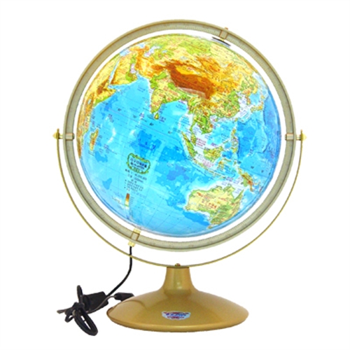 [서전지구] 지세도 LED 등지구본(320-GL) 세계각국 데이터 증정