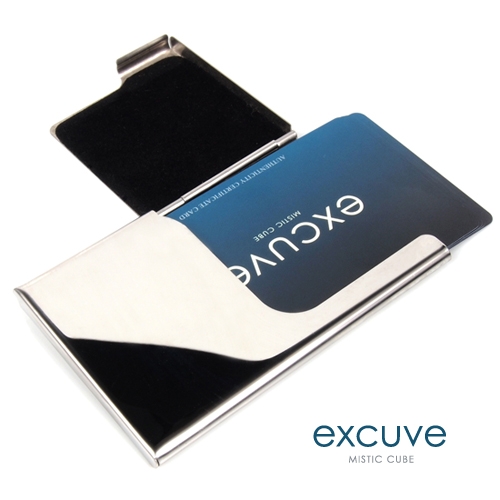 [38%특별할인+무료배송][excuve] TGX1S BUSINESSCARD CASE 이니셜 스틸명함/카드케이스