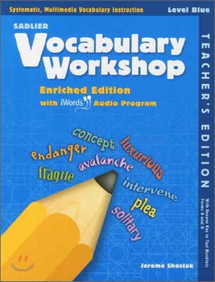 Vocabulary Workshop Blue : Teacher&#39;s Edition