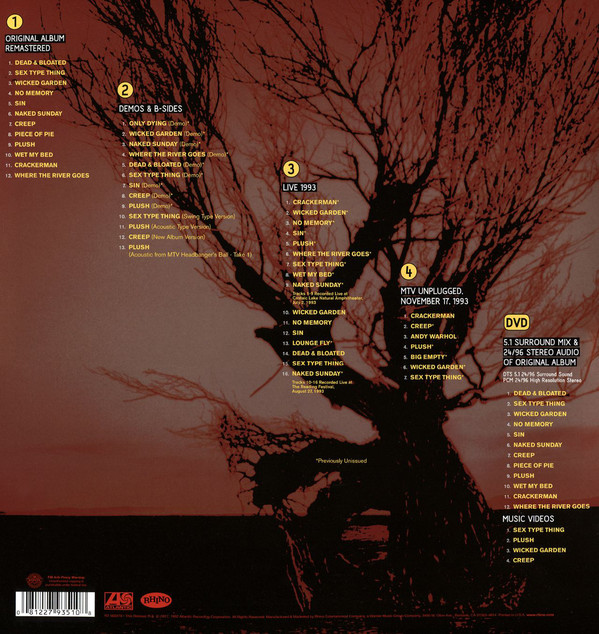 Stone Temple Pilots (스톤 템플 파일럿츠) - Core [4CD+DVD+LP]