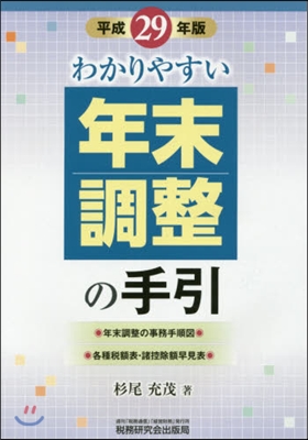 平29 わかりやすい年末調整の手引