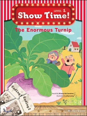 Show Time! Level 1-5 Set : The Enormous Turnip (SB+WB/CD1장)