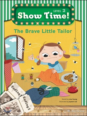 Show Time! Level 2-5 Set : The Brave Little Tailor 세트 (SB+WB/CD1장)