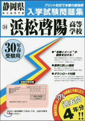 平30 浜松啓陽高等學校