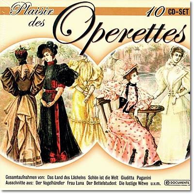 Franz Lehard 즐거운 오페레타 (Plaisir Des Operettes) 10CD