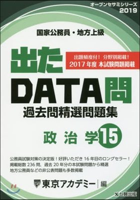 ’19 出たDATA問  15 政治學