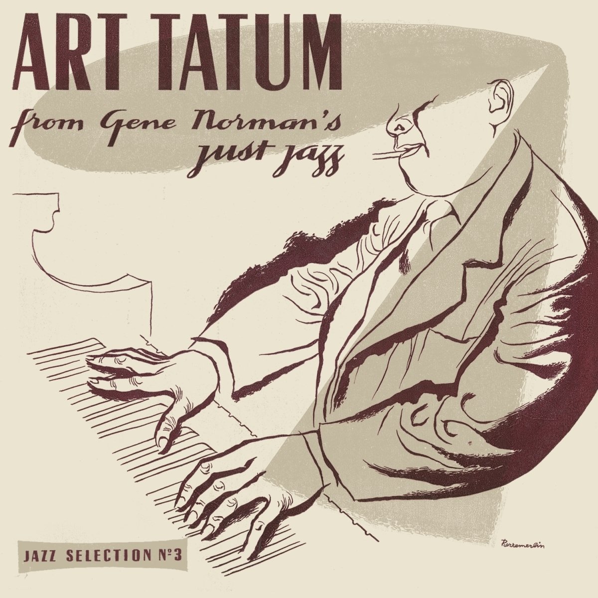 Art Tatum (아트 테이텀) - From Gene Norman's Just Jazz [브라운 컬러 LP]