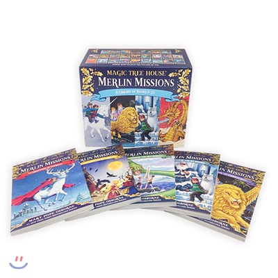 [중고] Magic Tree House Merlin Missions Books 1-25 Boxed Set