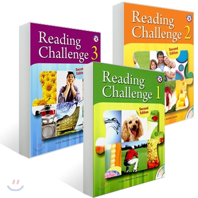 Reading Challenge 1-3 Student&#39;s Book with Audio CD, 2/E SET