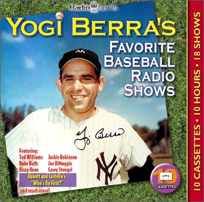 Yogi Berra&#39;s Favorite Baseball Radio Shows with Booklet