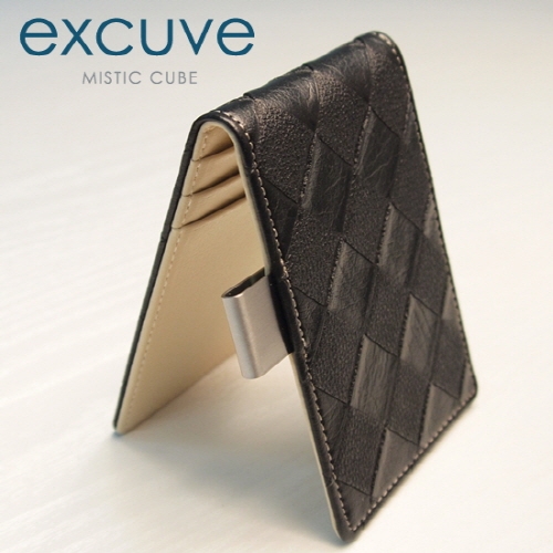 [excuve] G14 - CHESS MONEY CLIP 가죽 머니클립