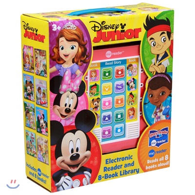 Disney Junior: Me Reader: Electronic Reader and 8-Book Library: Me Reader: Electronic Reader and 8-Book Library [With Electronic Reader] (Hardcover)