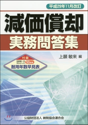 減價償却實務問答集 平成29年11月改訂