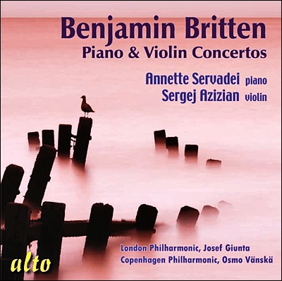 브리튼 : 바이올린 협주곡 & 피아노 협주곡 - 아지지안, 밴스케