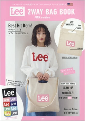 Lee 2WAY BAG BOOK PINK version