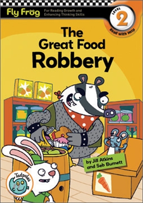 Fly Frog Level 2-8 The Great Food Robbery : Book + Workbook + Audio CD