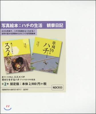 寫眞繪本:ハチの生活 觀察日記 全2卷