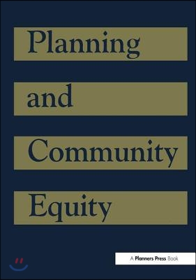 Planning and Community Equity