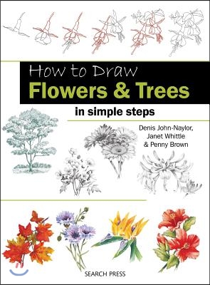 How to Draw Flowers &amp; Trees in Simple Steps