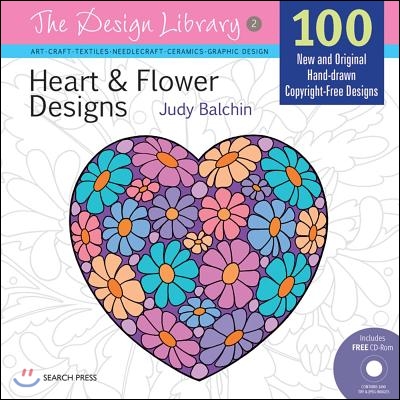 Heart &amp; Flower Designs [With CDROM]