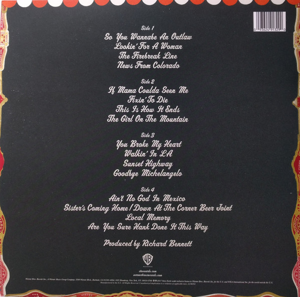 Steve Earle & The Dukes (스티브 얼 앤 더 듀크스) - So You Wannabe an Outlaw [2LP]