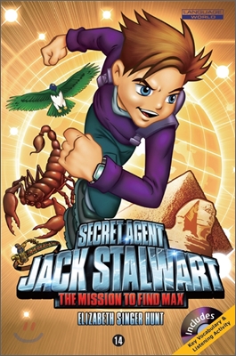 Jack Stalwart #14 : The Mission to Find Max - Egypt (Book & CD)