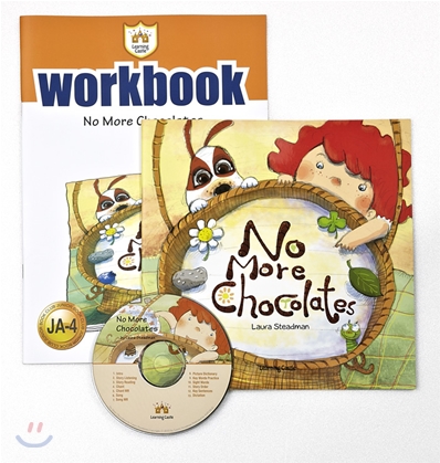 러닝캐슬 주니어 A4 : No More Chocolates : Student book + Work Book + CD