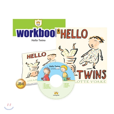 러닝캐슬 주니어 B6 : Hello Twins : Student book + Work Book + CD