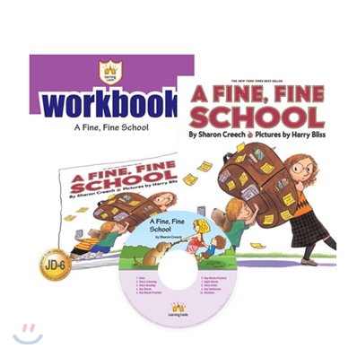 러닝캐슬 주니어 D6 : A Fine, Fine School : Student book + Work Book + CD