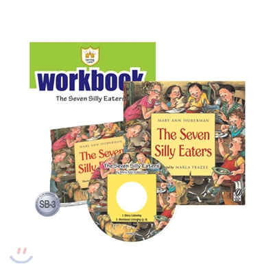 러닝캐슬 시니어 B3 : The Seven Silly Eaters : Student book + Work Book + CD