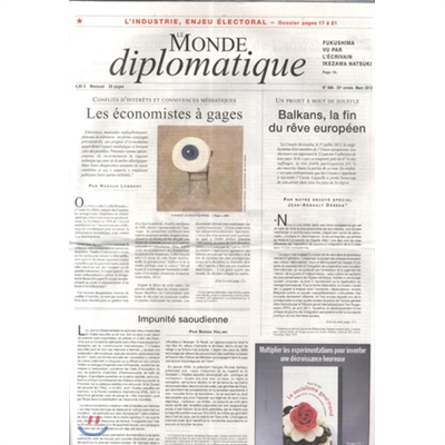 [과월호] Le Monde Diplomatique (월간) : 2012년 03월