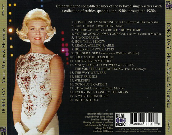 Doris Day (도리스 데이) - Music, Movies & Memories