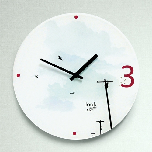 [상상후]디자인시계_하늘여행(40cm)